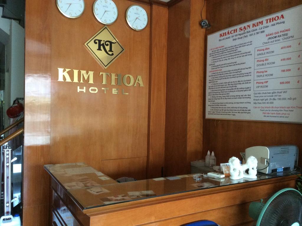 Kim Thoa Hotel Hai Phong Kültér fotó